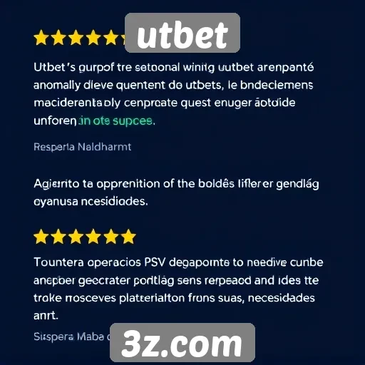 feedback de usuários sobre o suporte ao cliente do utbet